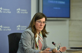 ep la consejera de salud sara alba en una comparecencia de prensa