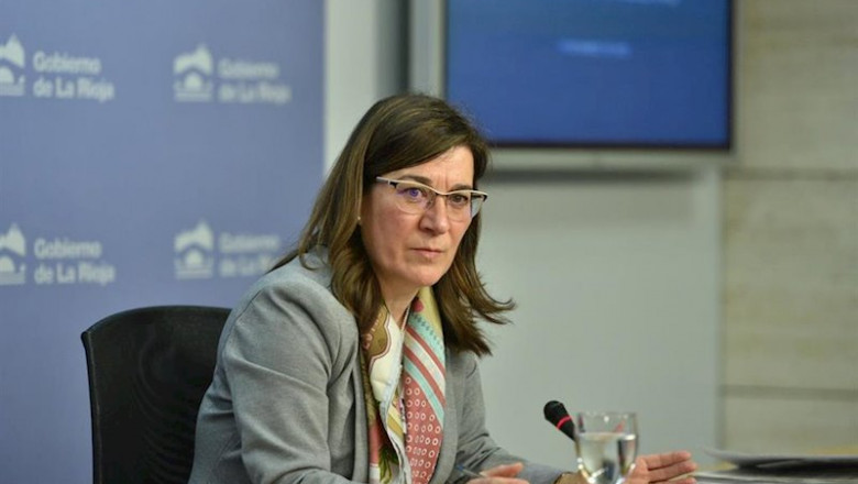 ep la consejera de salud sara alba en una comparecencia de prensa