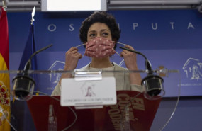 ep la diputada de en comu aina vidal interviene en una rueda de prensa en el congreso