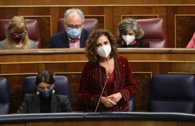 ep la ministra de hacienda maria jesus montero en la sesion de control al gobierno ep la ministra de hacienda maria jesus montero en la sesion de control al gobierno