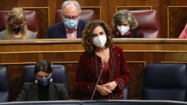 ep la ministra de hacienda maria jesus montero en la sesion de control al gobierno ep la ministra de hacienda maria jesus montero en la sesion de control al gobierno