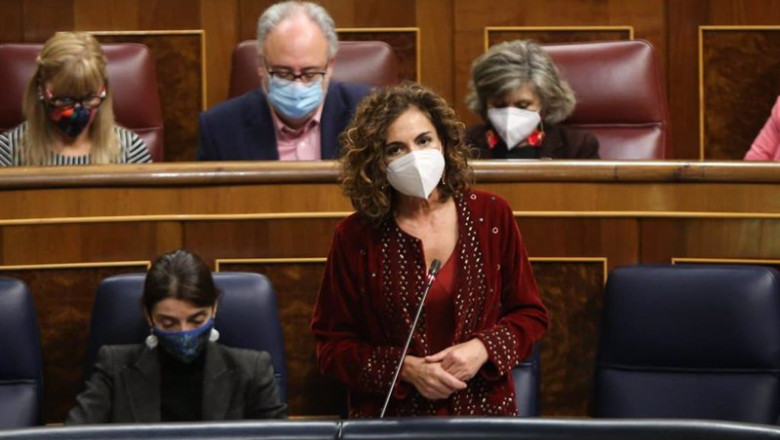 La ministra de Hacienda, María Jesús Montero, en la sesión de control al Gobierno | CONGRESO ep la ministra de hacienda maria jesus montero en la sesion de control al gobierno