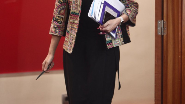 ep la ministra portavoz y de hacienda maria jesus montero a su llegada a una rueda de prensa 20210309160602