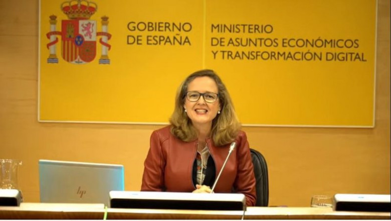La vicepresidenta tercera, Nadia Calviño. | MINISTERIO DE ASUNTOS ECONÓMICOS ep la vicepresidenta tercera nadia calvino 20210115174704