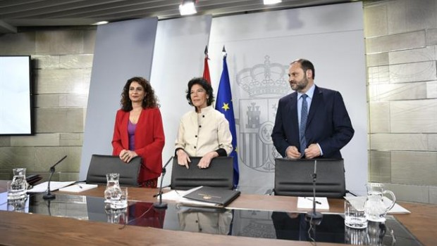 ep ruedaprensamaria jesus montero isabel celaa y jose luis abalos