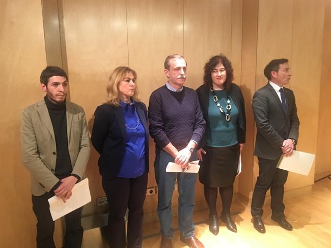 Unidos Podemos, PSE, ASVIAMIE, Bildu Y PNV | EUROPA PRESS ep unidos podemos pse asviamie bildupnv