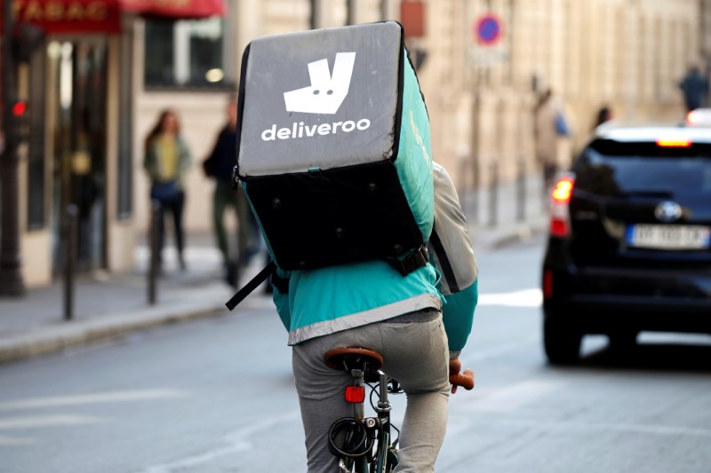 Deliveroo. manifestation-des-livreurs-deliveroo-contre-la-precarisation
