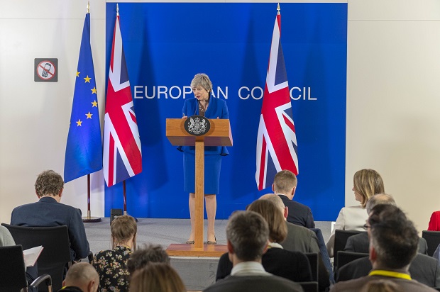 theresa may eu summit april 10