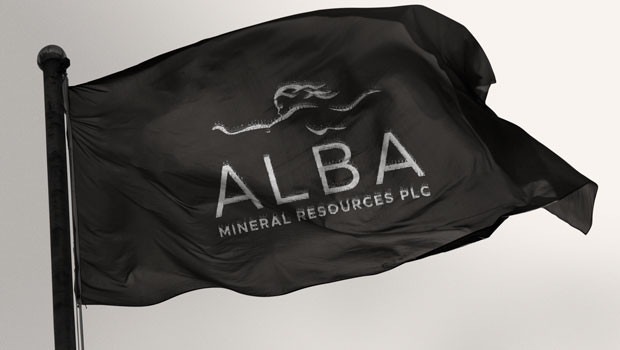dl alba mineral resources aim metals mining exploration development graphite logo
