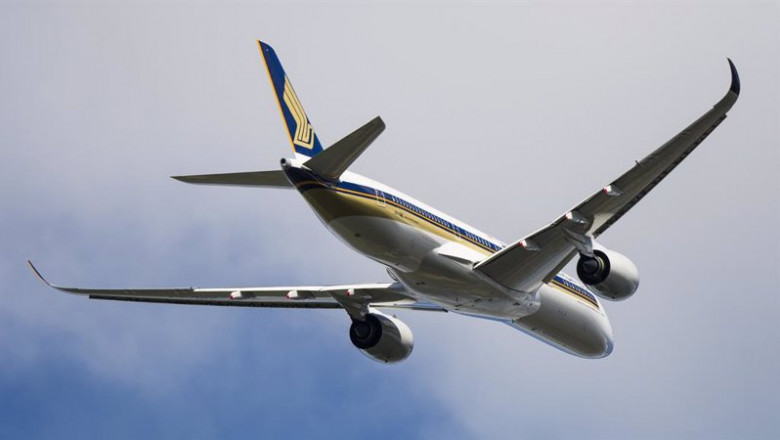 Archivo - Avión de Singapore Airlines. | SINGAPORE AIRLINES - Archivo ep archivo avion de singapore airlines 20211112170603