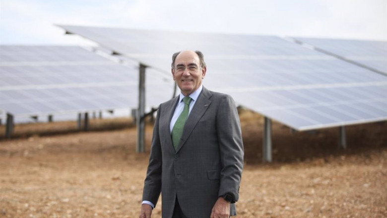 ep archivo el presidente de iberdrola ignacio galan en la planta de andevalo ep archivo el presidente de iberdrola ignacio galan en la planta de andevalo