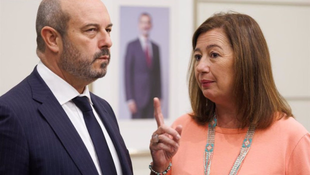 ep archivo   el presidente del senado pedro rollan y la presidenta del congreso de los diputados