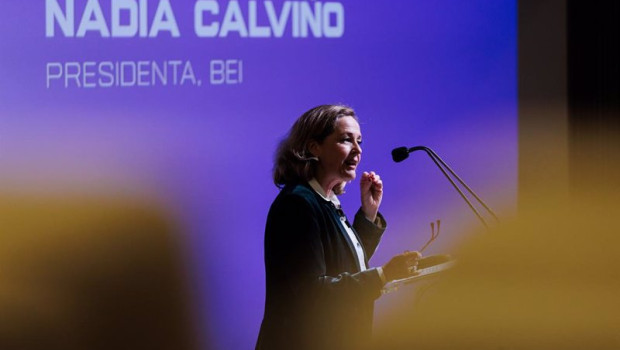 ep archivo   la presidenta del banco europeo de inversiones nadia calvino en la jornada tech