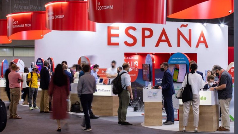 ep archivo pabellon de espana organizado por redes en el mobile world congress ep archivo pabellon de espana organizado por redes en el mobile world congress