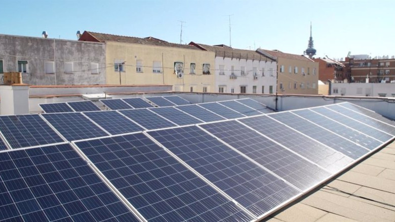 ep archivo planta de autconsumo solar de iberdrola en una comunidad de vecinos de madrid ep archivo planta de autconsumo solar de iberdrola en una comunidad de vecinos de madrid