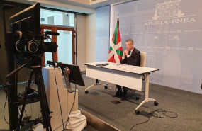 ep el lehendakari inigo urkullu participa en la videoconferencia de presidentes