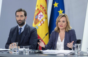 ep el ministro de economia comercio y empresa carlos cuerpo y la portavoz del gobierno y ministra de
