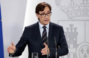 ep el ministro de sanidad salvador illa durante una rueda de prensa para valorar la ultima hora de