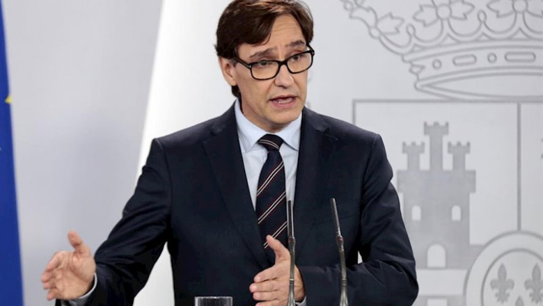 ep el ministro de sanidad salvador illa durante una rueda de prensa para valorar la ultima hora de ep el ministro de sanidad salvador illa durante una rueda de prensa para valorar la ultima hora de