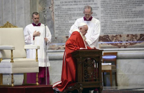 ep el papa en la celebracion del domingo de ramos