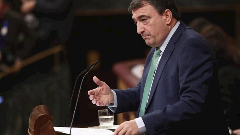 ep el portavoz del pnv en el congreso aitor esteban en la segunda sesion de votacion para la
