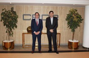 ep el presidente de la ceoe antonio garamendi y presidente de kyndryl para espana y portugal luis