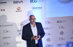 ep el presidente de telefonica espana emilio gayo durante su intervencion en la jornada radarseres