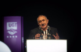 ep el secretario general de ugt pepe alvarez interviene en la clausura del 16 congreso de