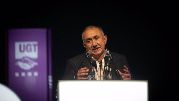 ep el secretario general de ugt pepe alvarez interviene en la clausura del 16 congreso de