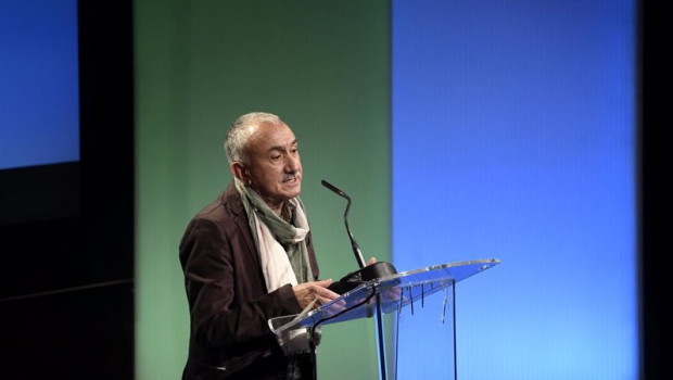 ep el secretario general de ugt pepe alvarez interviene en la presentacion de la alianza por la