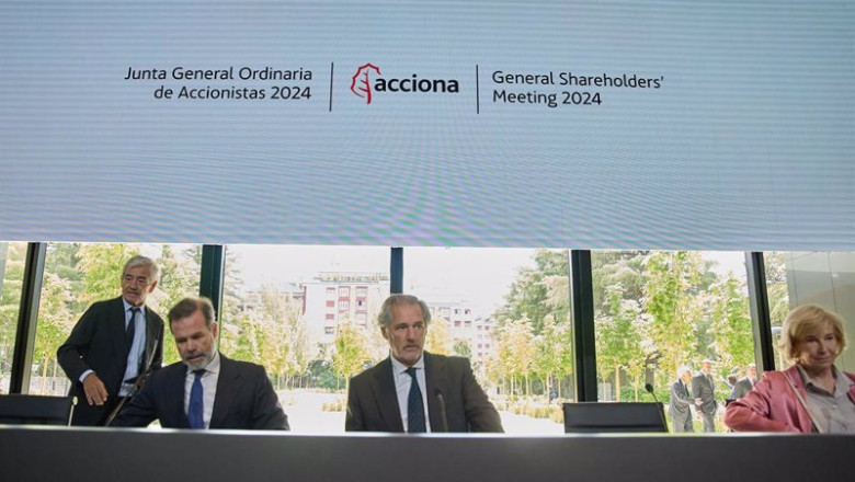 ep el vicepresidente de acciona juan ignacio entrecanales i y el ceo de acciona jose manuel ep el vicepresidente de acciona juan ignacio entrecanales i y el ceo de acciona jose manuel