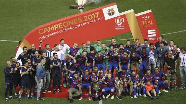 El FC Barcelona, campeón de Copa 2017 | LALIGA ep fc barcelona campeoncopa 2017