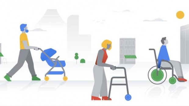 ep informacion en google maps sobre accesiblidad en silla de ruedas