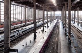 ep la estacion de tren de atocha a 21 de octubre de 2024 en madrid