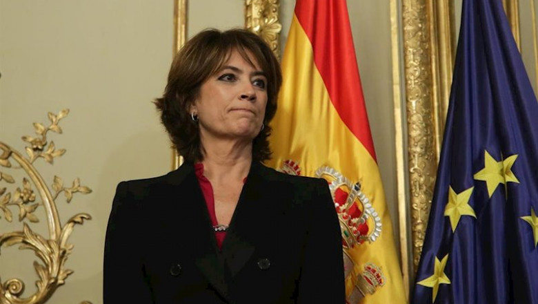 La exministra de Justicia y futura Fiscal General del Estado, Dolores Delgado. | Ricardo Rubio - Europa Press ep la exministra de justicia y futura fiscal general del estado dolores delgado durante el acto de