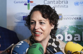ep la ministra de trabajo en funciones magadalena valerio atiende a los medios de comunicacion a su