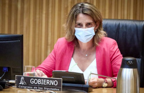 ep la ministra de transicion ecologica y reto demografico teresa ribera este lunes en el congreso