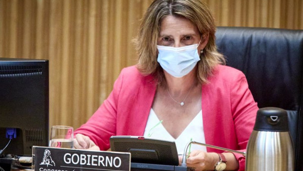 ep la ministra de transicion ecologica y reto demografico teresa ribera este lunes en el congreso