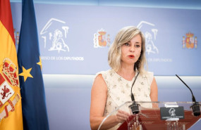 ep la portavoz de sumar en el congreso veronica martinez barbero durante una rueda de prensa en el