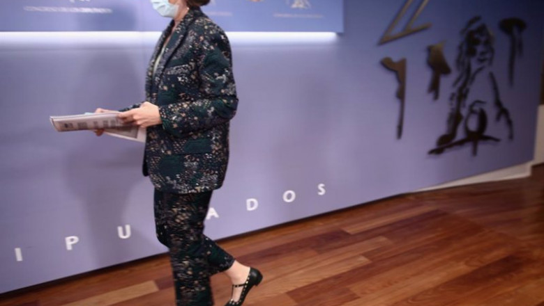 La portavoz del PP en el Congreso de los Diputados, Cuca Gamarra, a su llegada a una rueda de prensa anterior a una Junta de Portavoces, a 20 de abril de 2021, en el Congreso de los Diputados, Madrid, (España). | EUROPA PRESS/E. Parra. POOL - Europa Press ep la portavoz del pp en el congreso de los diputados cuca gamarra a su llegada a una rueda de