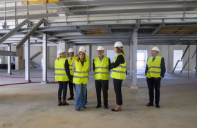 ep la presidenta de cantabria maria jose saenz de buruaga visita las obras de ampliacion de la