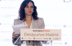 ep la presidenta de la comunidad de madrid isabel diaz ayuso interviene durante un desayuno madrid