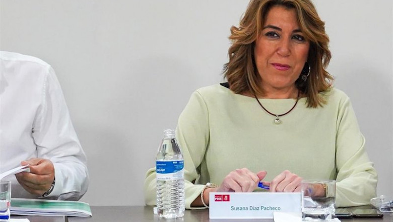 ep la secretaria general del psoe-a susana diaz en la reunion de la comision ejecutiva regional del
