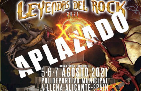 ep leyendas del rock aplazado a 2021