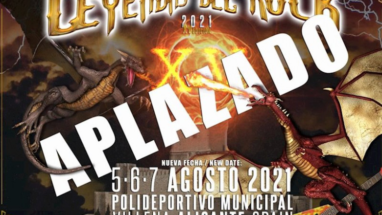 Leyendas del Rock, aplazado a 2021 | LEYENDAS DE ROCK ep leyendas del rock aplazado a 2021