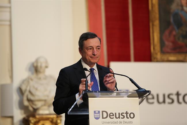 Mario Draghi, presidente del BCE | EUROPA PRESS ep mario draghi participancentenariodeusto bussiness school