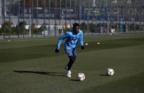 ep ousmane dembele barcelona entrenamiento