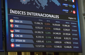 ep paneles del ibex en el palacio de la bolsa de madrid a 28 de octubre de 2025 en madrid espana