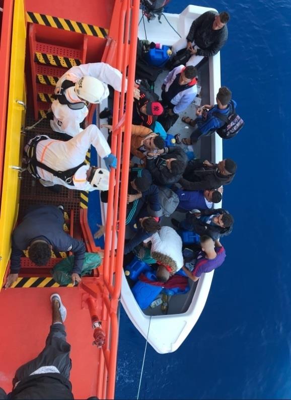 Salvamento Marítimo en el rescate | SALVAMENTO MARÍTIMO/ EUROPA PRESS ep salvamento maritimorescate
