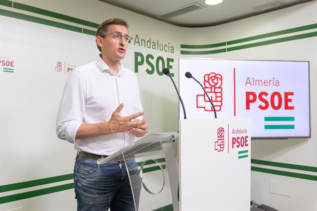 El secretario general del PSOE de Almería, José Luis Sánchez Teruel | PSOE-A ep secretario generalpsoealmeria jose luis sanchez teruel